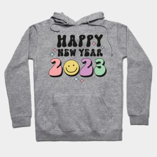 Groovy Happy New Year 2023 Hoodie